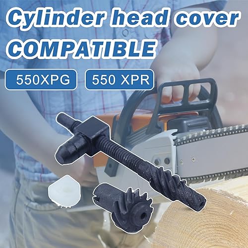 Miniatura 2 de AUMEL Tornillo Tensor Ajustador De Cadena Para Husqvarna 455 Rancher 455 460 Motosierra Reemplazar 575260403