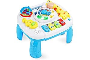 6-12 Months Baby Toys Musical Learning Activity Table