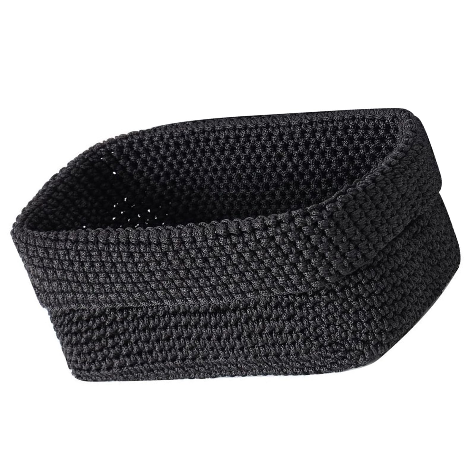 YROHGKPN Woven Rope Storage Basket, Table Organizers for Closet Towels, Baby Nursery Bin, Gift Baskets Empty Small Dog Cats Toy Box Decorative Organizers Bins Box