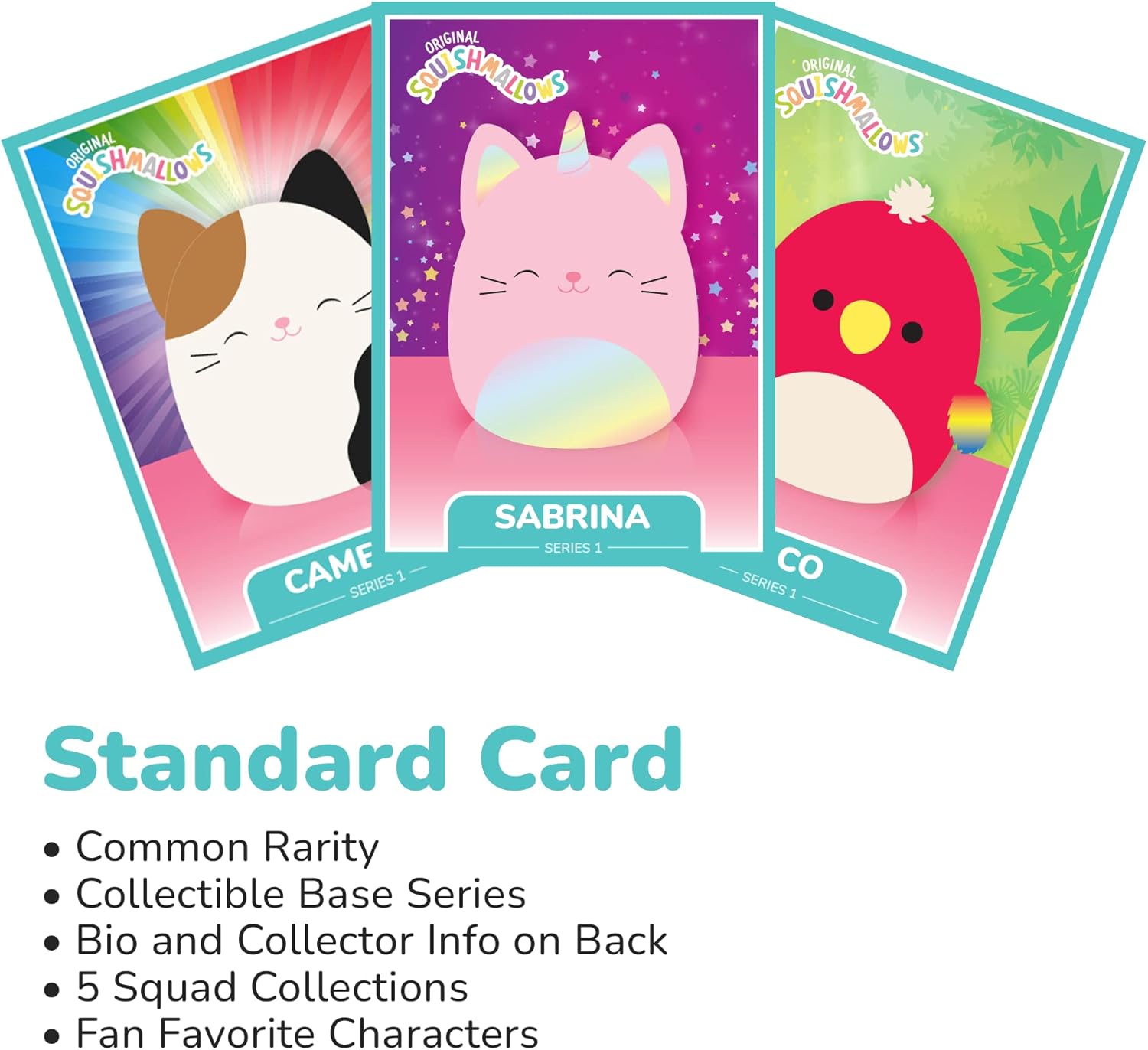 Squishmallows Official Jazwares Series 1 Trading Cards 24-Pack