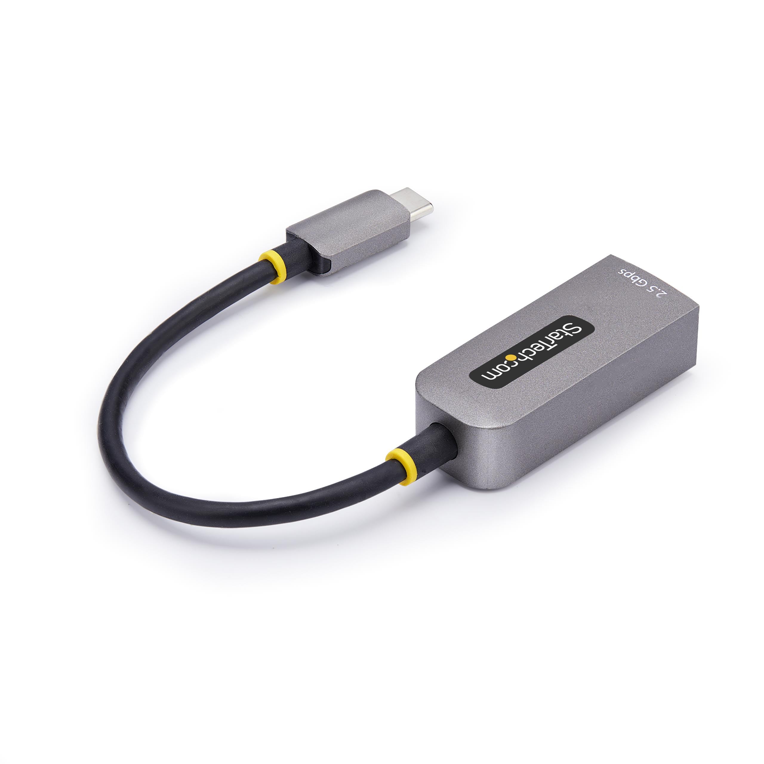 StarTech.com Adattatore Ethernet USB C, Convertitore di Rete/NIC NBASE-T 2.5/1GbE da USB Type-C 3.0 a RJ45; Compatibile TB