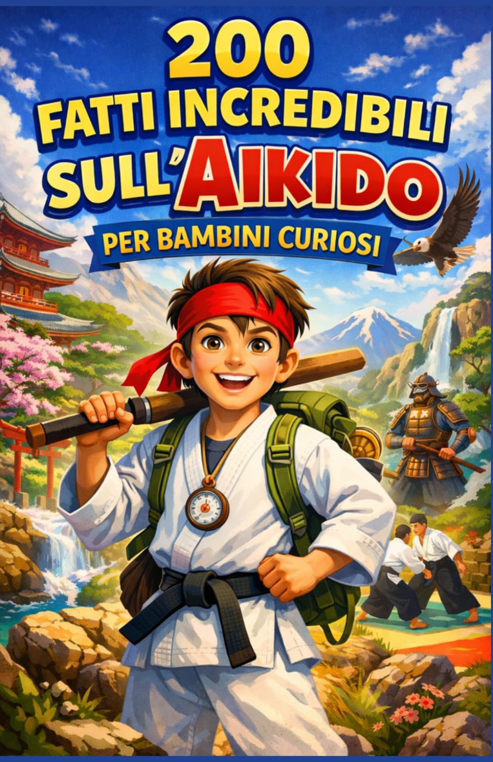 200 fatti incredibili sull'aikido per bambini curiosi: Scopri l’arte marziale dell’armonia con tecniche, storia, maestri leggendari e segreti ... ragazzi o ragazze dai 7 ai 14 anni