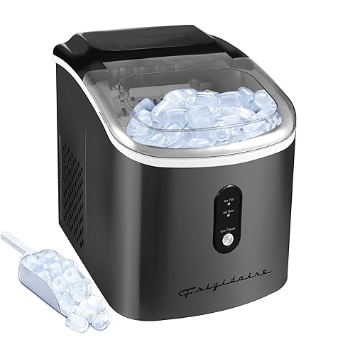 Miniatura 8 de Frigidaire EFIC103-AMZ-SC - Máquina de encimera con cubo de hielo de gran tamaño acero inoxidable función de autolimpieza resistente acero inoxidable