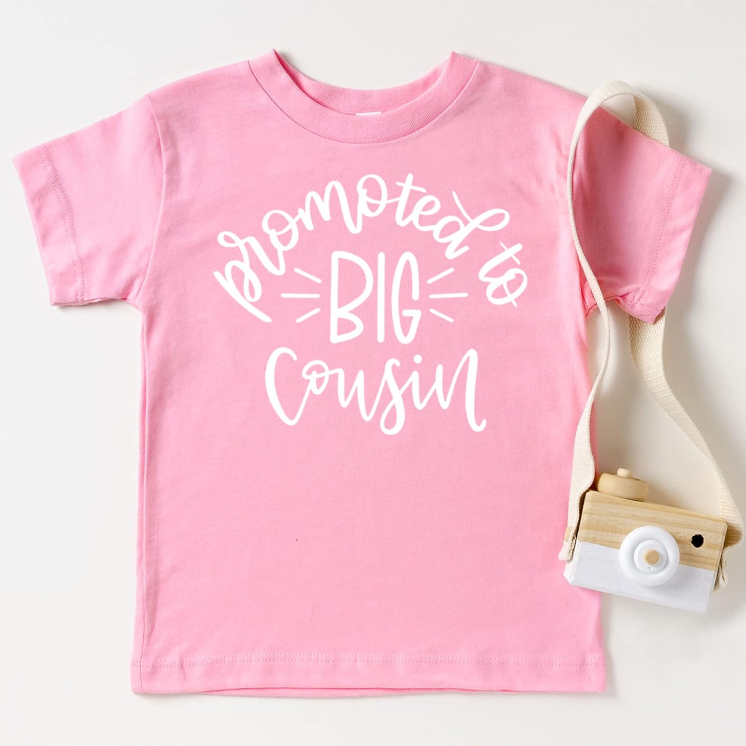 Promoted to Big Cousin T-Shirts for Toddler Girls Fun Family Outfits - Image 5