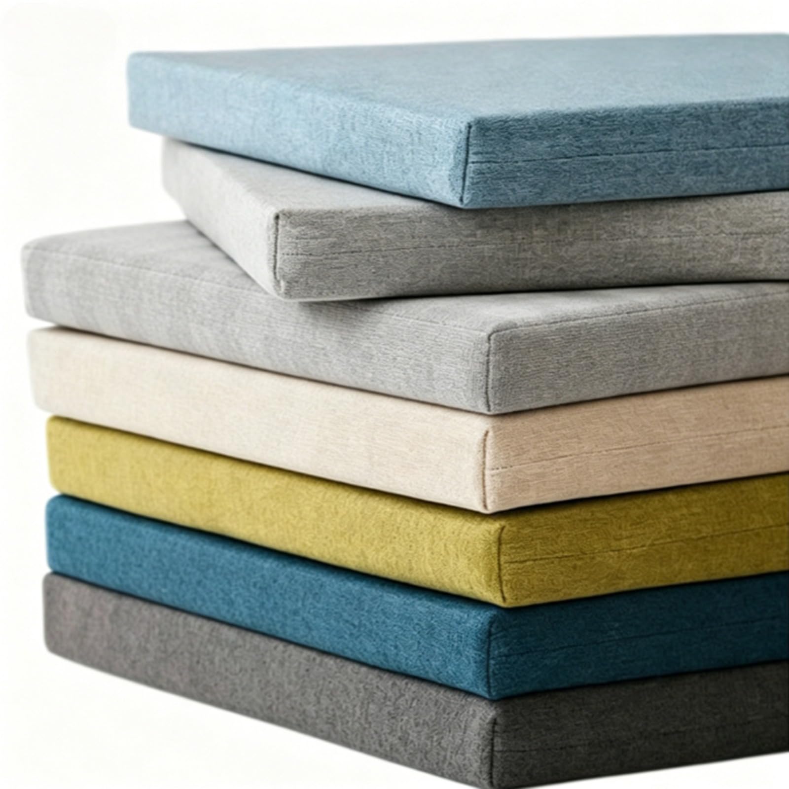 Coussin de siège de fenêtre personnalisé mousse haute densité sur mesure