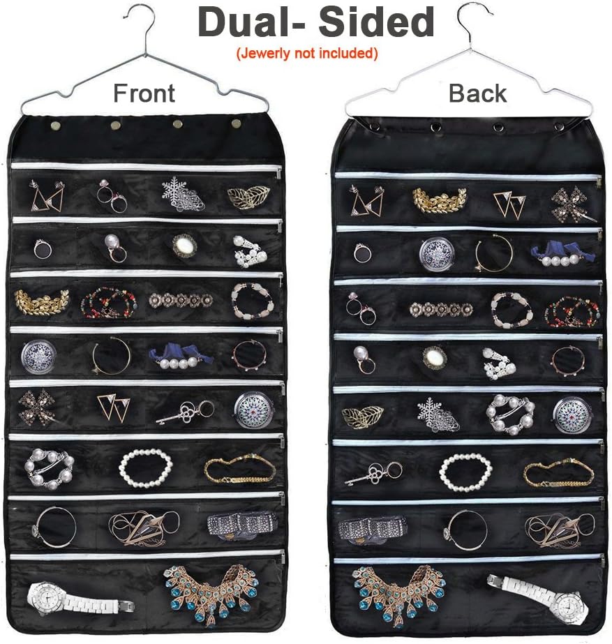 borsa portagioie trasparente per gioielli