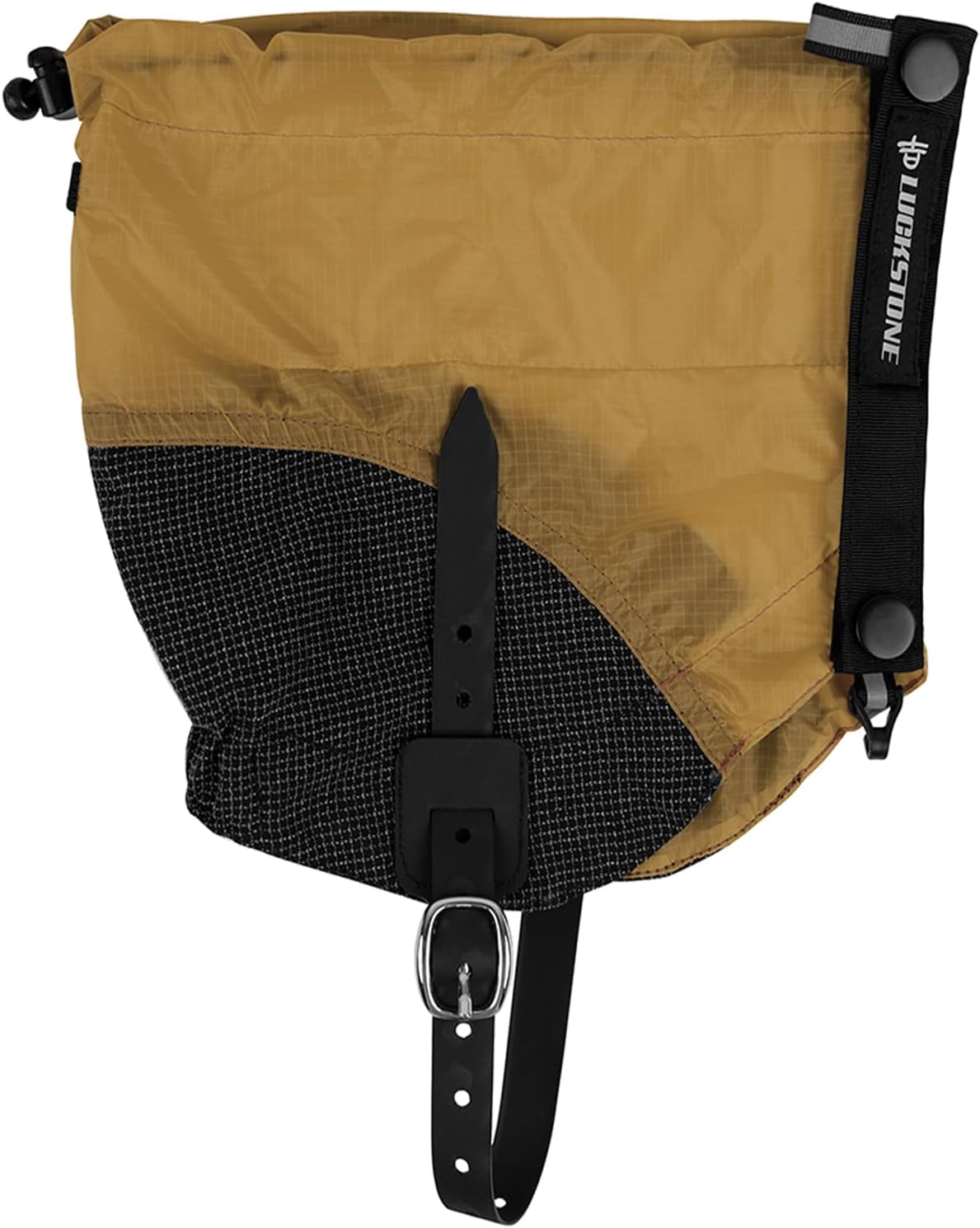 Waterproof Silicone-Coated Short Gaiters, Ultra-Light Ankle Cover w/Stretchy Bands for Hiking, Climbing, Camping
