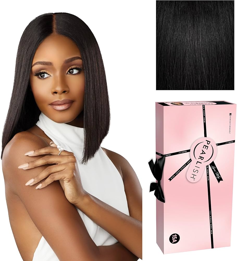 Amazon.com : Sensationnel Pearlish 2X6 Lace Wig - Classic Bob 12