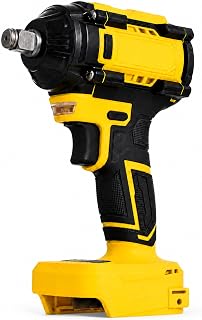 1/2 inch Impact Wrench 370Ft-lbs(500N.m) Compatible with Makita 18V, Cordless High Torque 1/2" Impact Driver with Speed Control, LED Light, Brushless Impact Gun Car/SUV/Home Repair(Bare Tool)