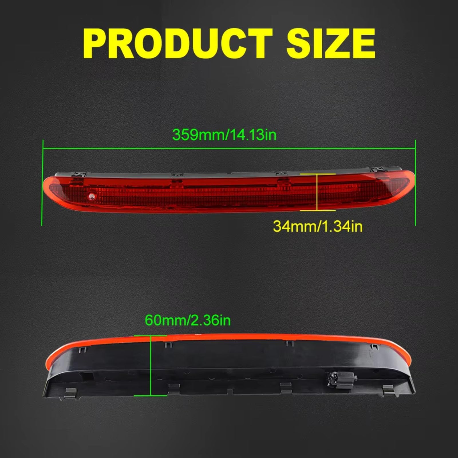 Luz Trasera Para Para Golf VII Para Estate BA5 2013-2019 5GG945087C Tercera Lámpara De Freno Luz Trasera Montaje de luces traseras
