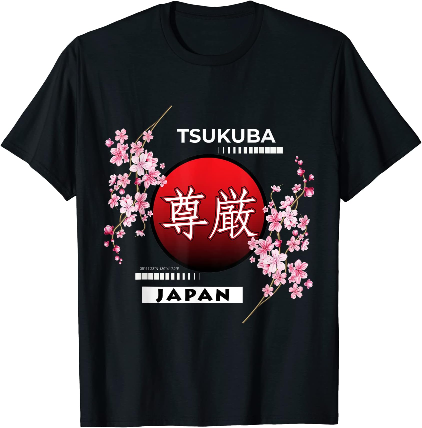 SAKURA CHERRY BLOSSOMS IN CITIES OF JAPAN, TSUKUBA T-Shirt