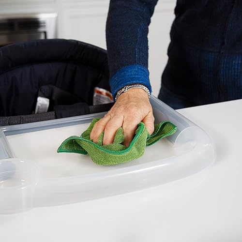 Miniatura 4 de E-Cloth Paño de limpieza de silla alta paño de microfibra de alta calidad con esquina de frotado ideal para silla alta de bebé silla alta portátil y