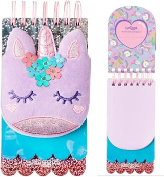 Smiggle Plush cute Unicorn Notepad this content unicorn & flower child memo pad is sure to be your new bestie!
