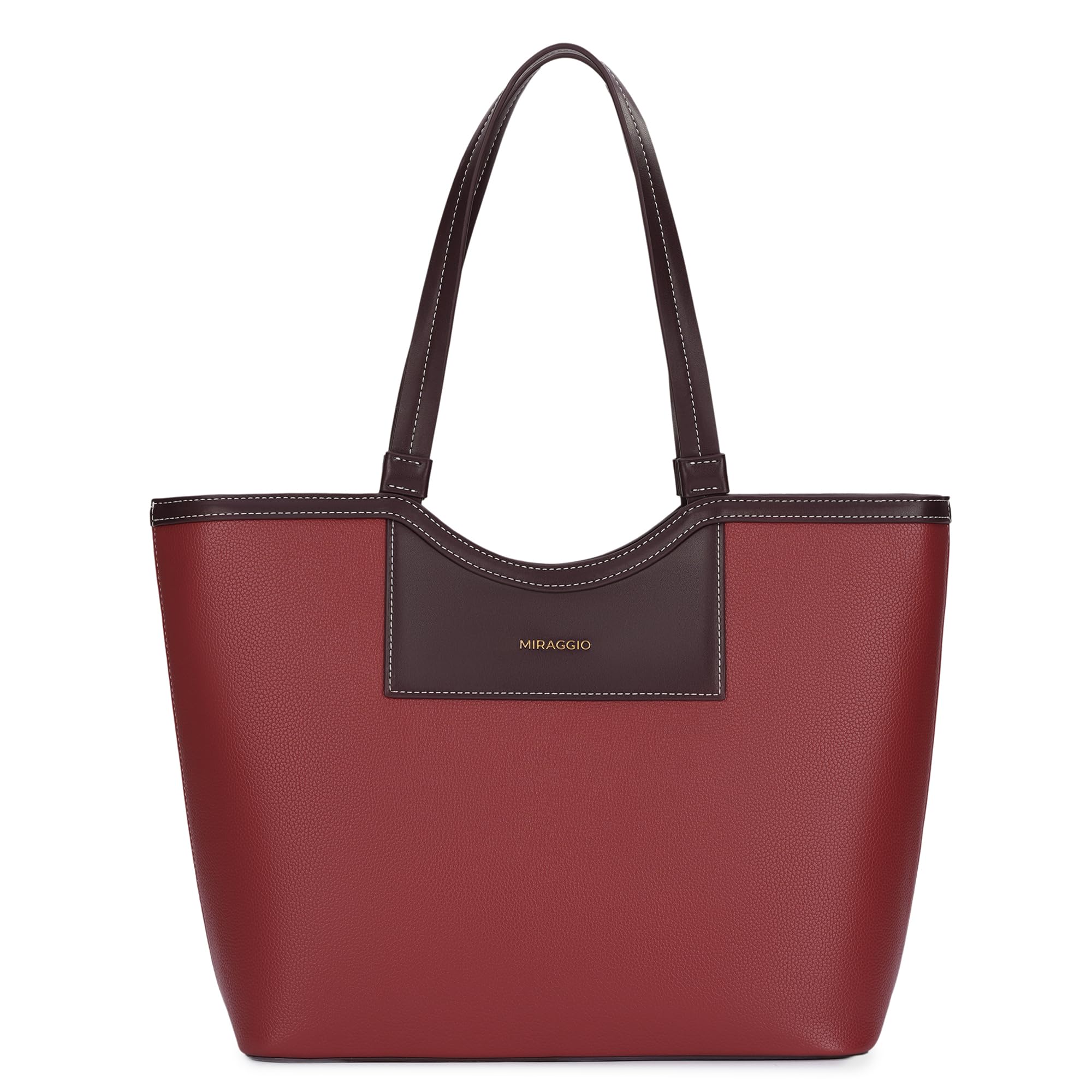 miraggio Jordie 14 Inch Laptop Tote Bag For Women Office Use | Shoulder Carry Tote Bag-picture-28