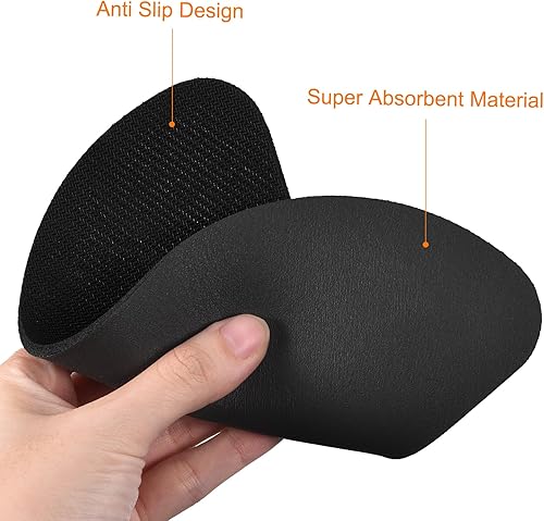 Miniatura 4 de uxcell 4pcs Refrigerator Drip Catcher, Non-slip Fridge Water Dispenser Drip Tray, Protects Ice and Water Dispenser Pan from Spills, Black