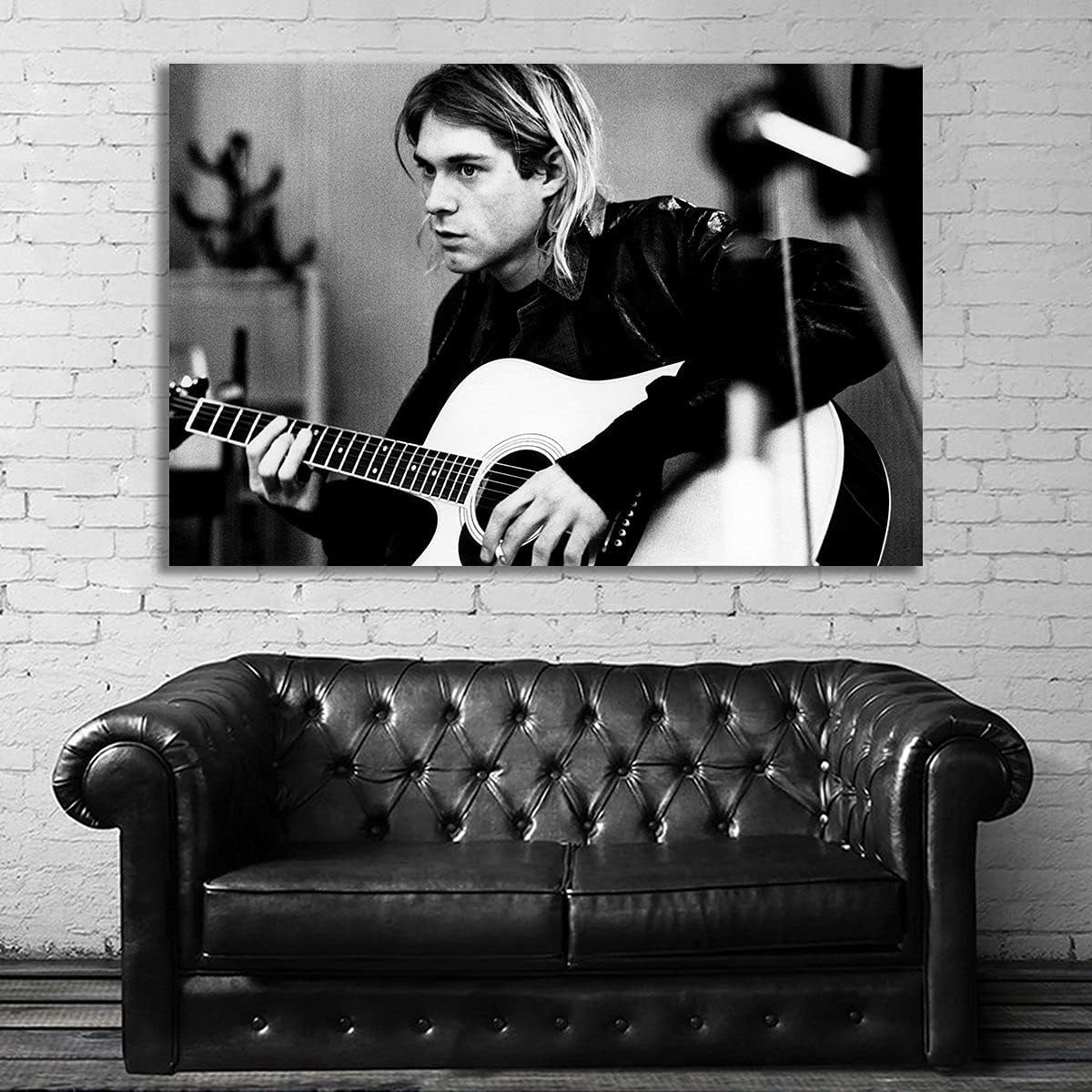 Amazon Co Jp Kurt Cobain カート コバーン 特大 ポスター 約150x100cm 海外 ニルヴァーナ インテリア グッズ 絵 雑貨 おしゃれ 写真 フォト ストリート アート 壁紙 大判 大 10 ホーム キッチン