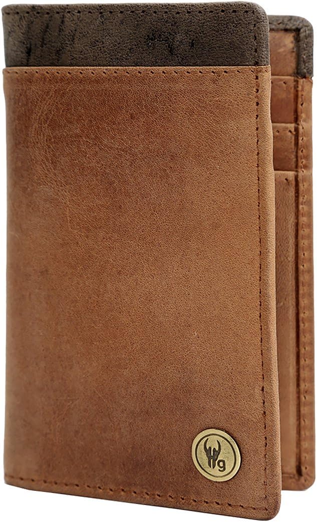 Hidegear Leather Card Holder (Tan)