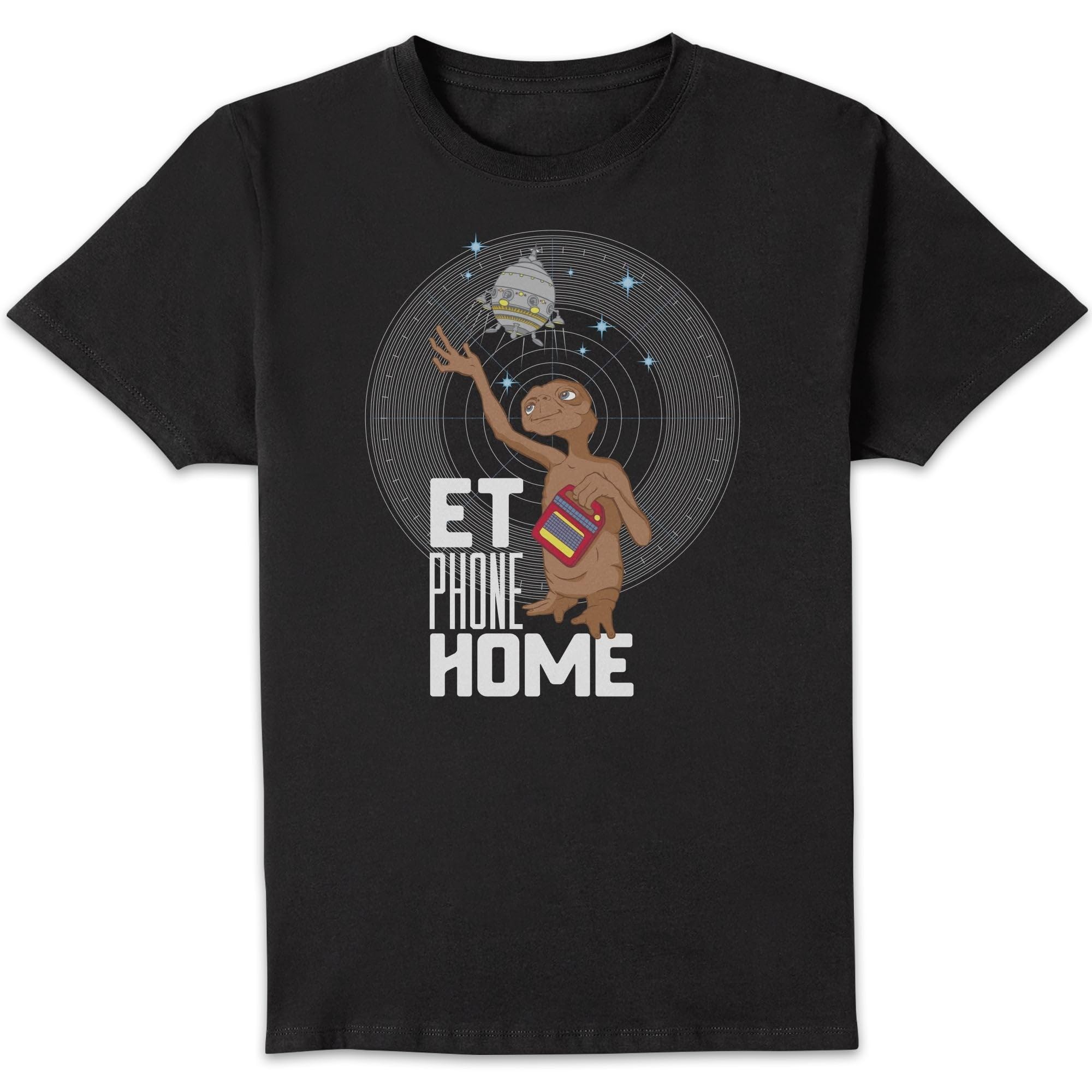 E.T. Licensed T-Shirt - Large - Black