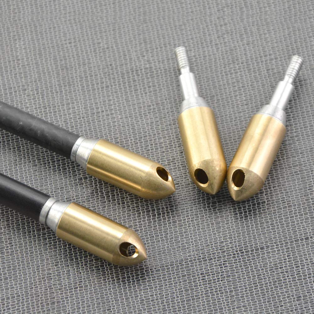 12pcs Pfeilspitzen Heulspitze Pfeifen Jagdspitzen 125Grain Pfeifende Pfeilspitzen beim Bogensport Carbonpfeile oder Aluminiumpfeile