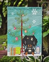 Vista 271 de Caroline's Treasures BB4243GF Bandera de jardín con texto en inglés «Merry Christmas» con texto en inglés «Merry Christmas», bandera decorativa