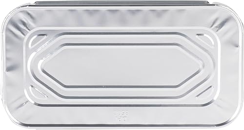 Miniatura 4 de Tapa de bandeja de mesa de vapor de papel de aluminio de tamaño 1/3 - 100/caja