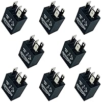 Vista 5 de iRhapsody - Relé de arranque multiuso de 5 pines, 12 V, 30 A, SPDT