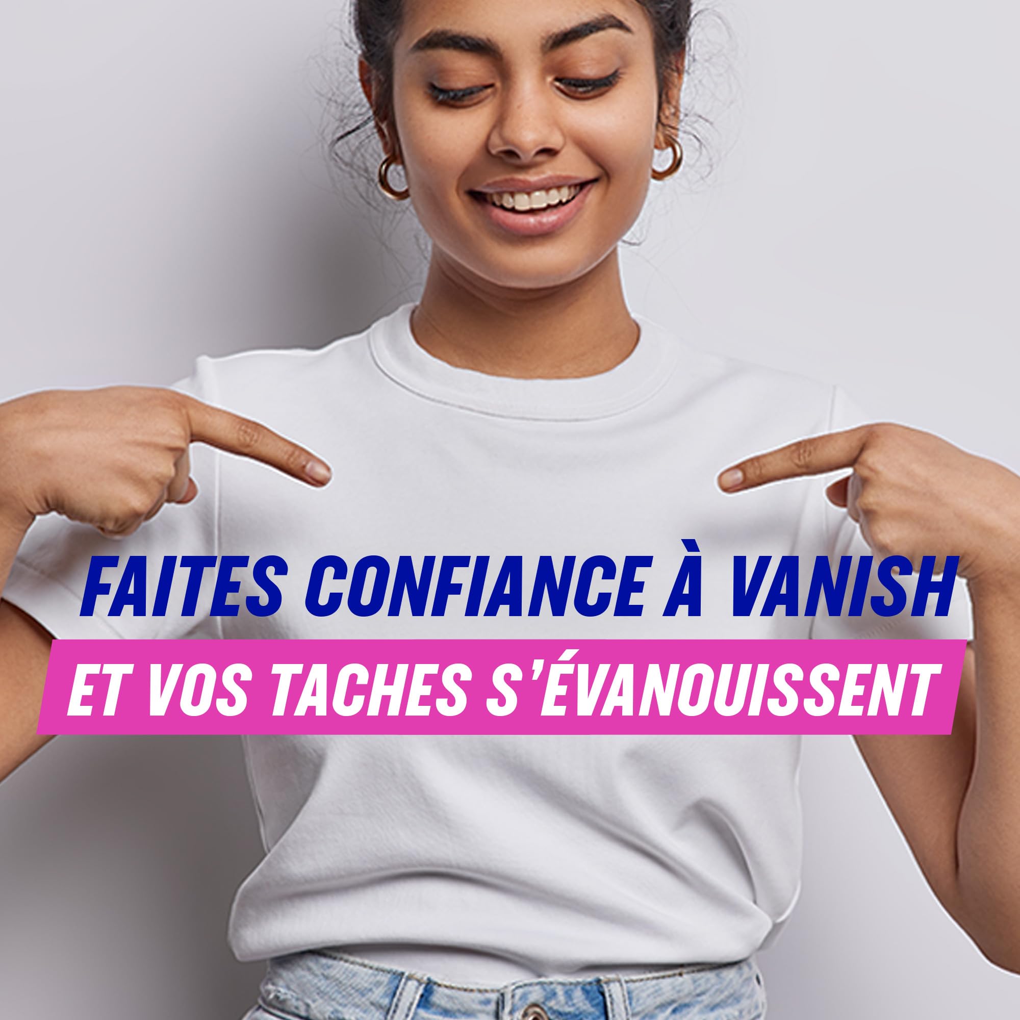Vanish Oxi Action Poudre Détachant textile et Raviveur de Blancheur - Efficace sur les tâches tenaces - 2,7kg