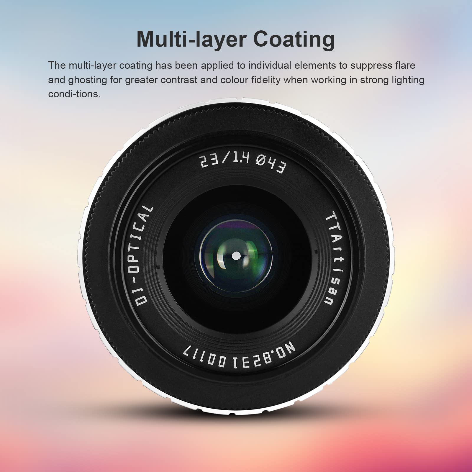 Amazon.co.jp: TTArtisan 23mm F1.4 レンズ マニュアルレンズ APS-C