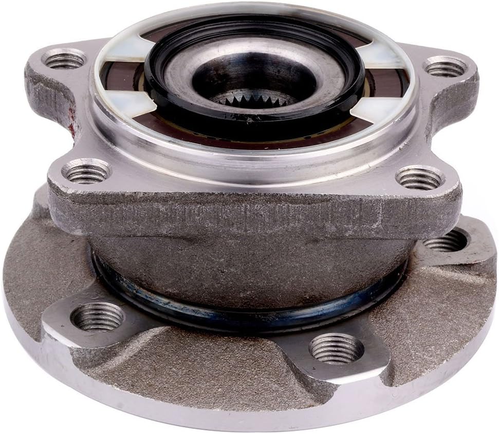 SCITOO 512273 wheel hub assembly Fit For XC90 2003-2014 AWD Models Only Rear Driver/Passenger Wheel Hub Bearing With 5 Bolts