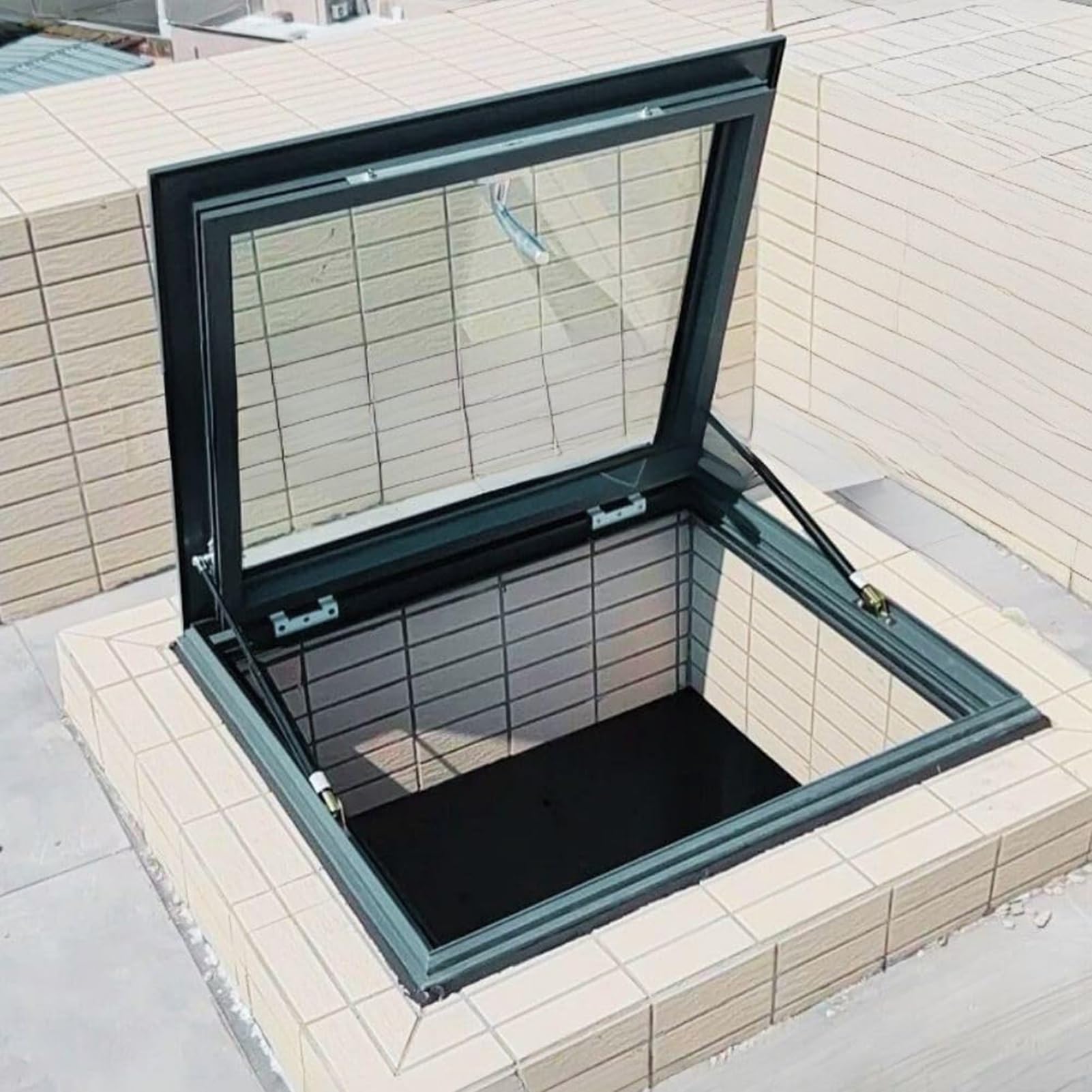 Attic Hatch Custom Size Roof Skylight Window With Tempered Glass ...
