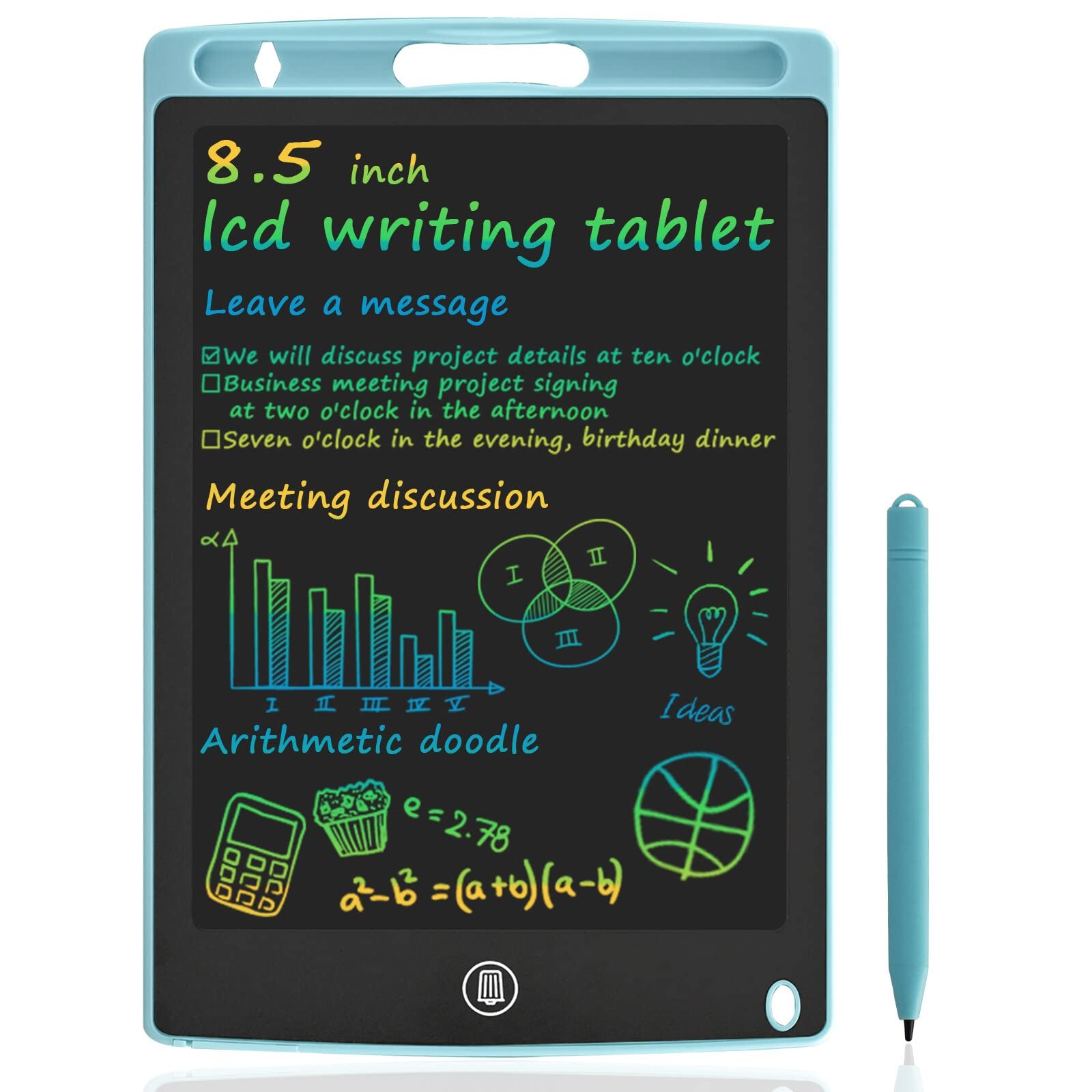 VGRASSP Colorful LCD Writing Pad for Kids with Stylus - Tablet Toy Cum Slate for Kids, Multicolor (B0B8VZTWDK) Amazon Price History, Amazon Price Tracker