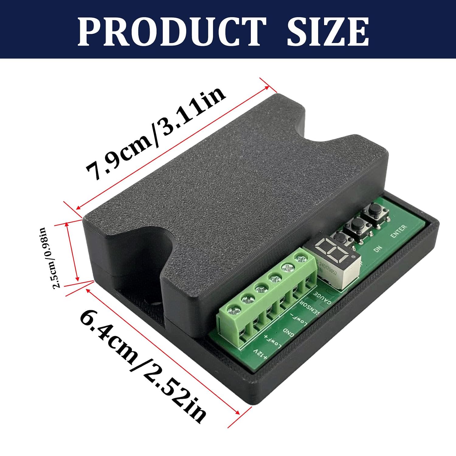 Fuel Bridge Sensor Adapter 9109 Signal Converter for Gauge Sender
