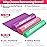 Resistance Bands for Working Out, Exercise Bands for Physical Therapy, Stretch, Recovery, Pilates, Rehab, Strength Training and Yoga Starter Set
