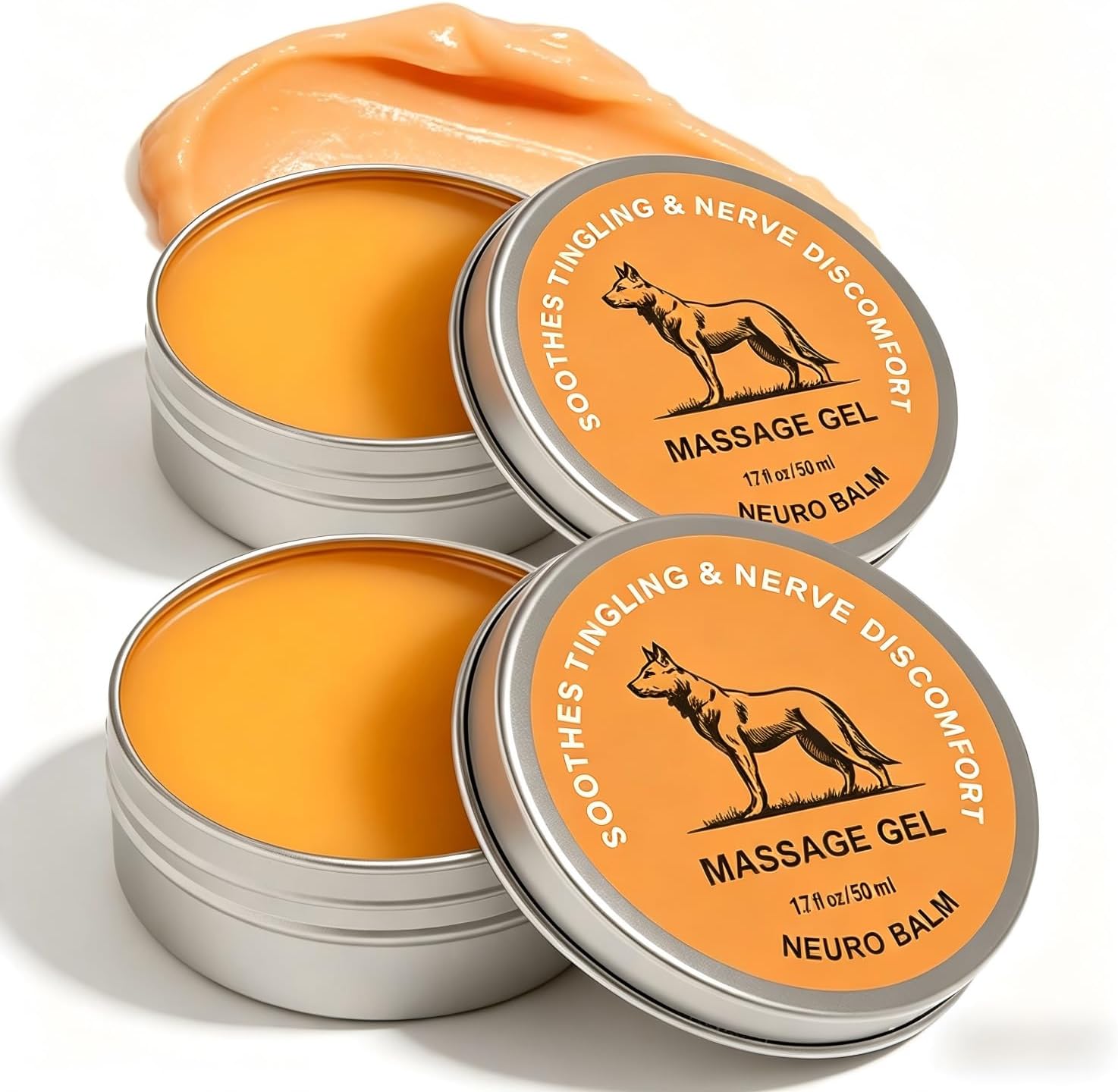 Neuro Balm, Nerve Relief Balm for Neuropathy, Natural Herbal Joint Care Cooling Soothing Massage Cream with Magnesium and Menthol, Joint & Muscle Care Ointment