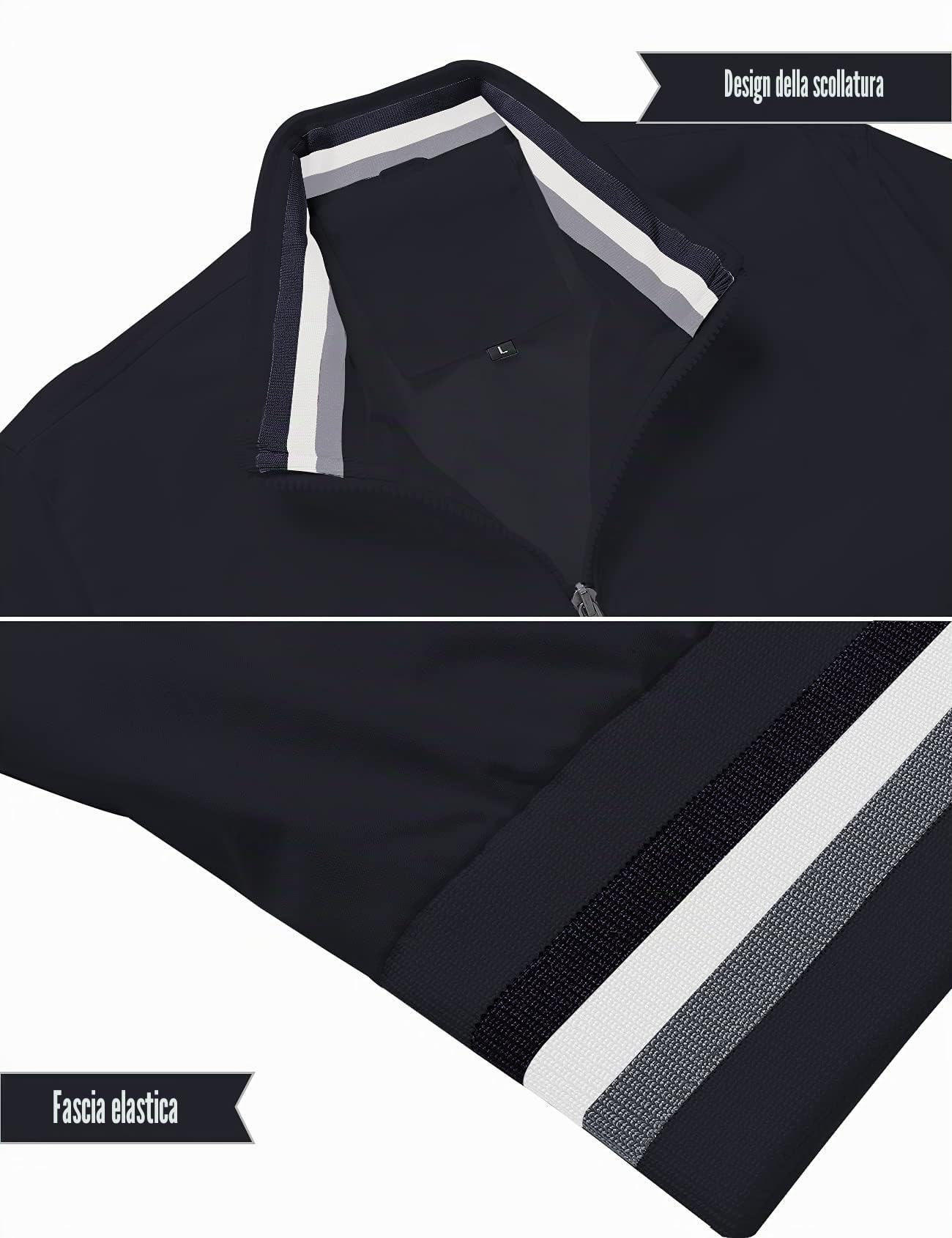 AIEOE Giacca Leggera da Uomo Casual Antivento Bomber Giubbino Classica Primavera Estate Giacchetto