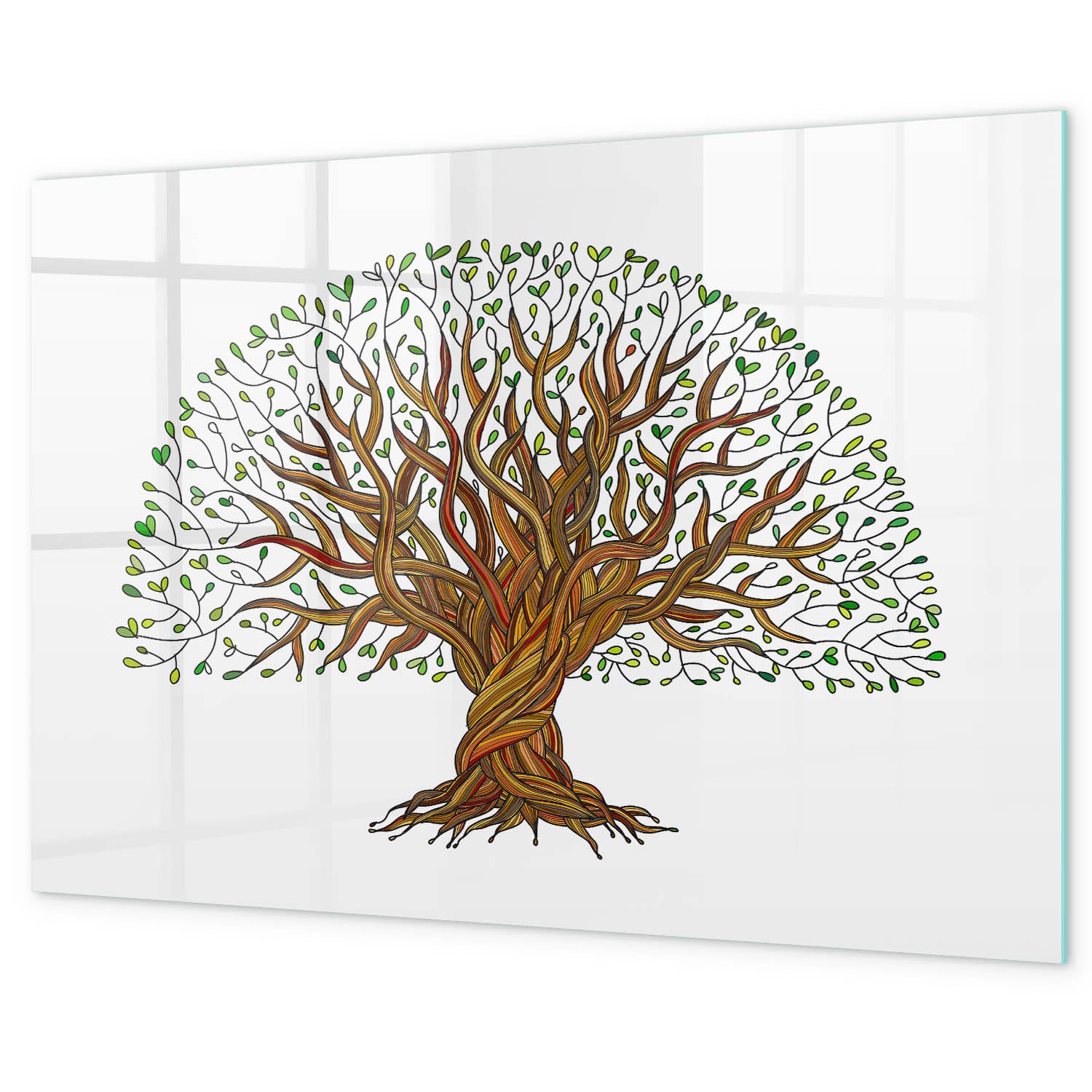Lavagna memo magnetica 90x60 cm | Radici degli alberi