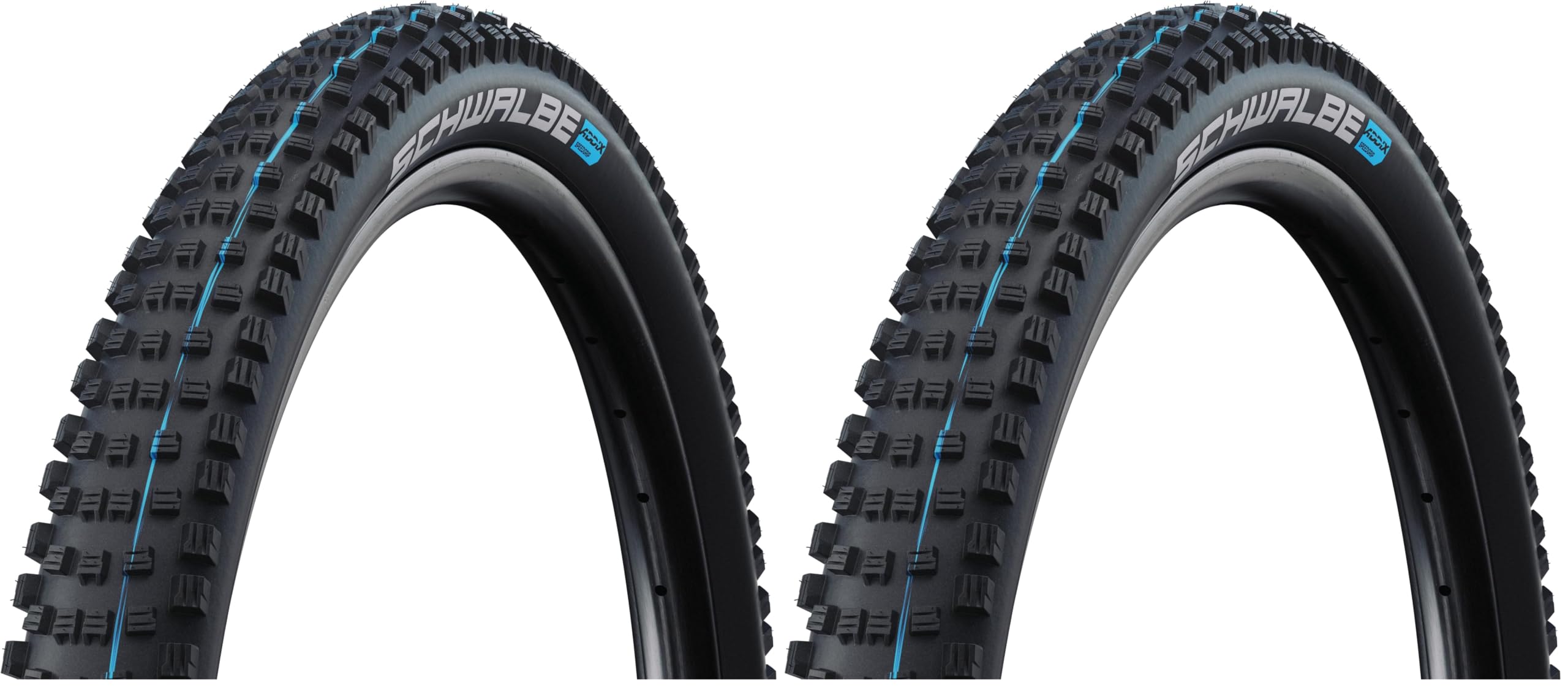 Schwalbe Wicked Will MTB-Fahrradreifen – 27.5/29 Zoll – in TLE/TLR/Tube – Profil mit Grip und Leichtlauf – Trail-, Mountain-, Enduro-Bike - Schwalbe Reifen MTB (Packung mit 2)