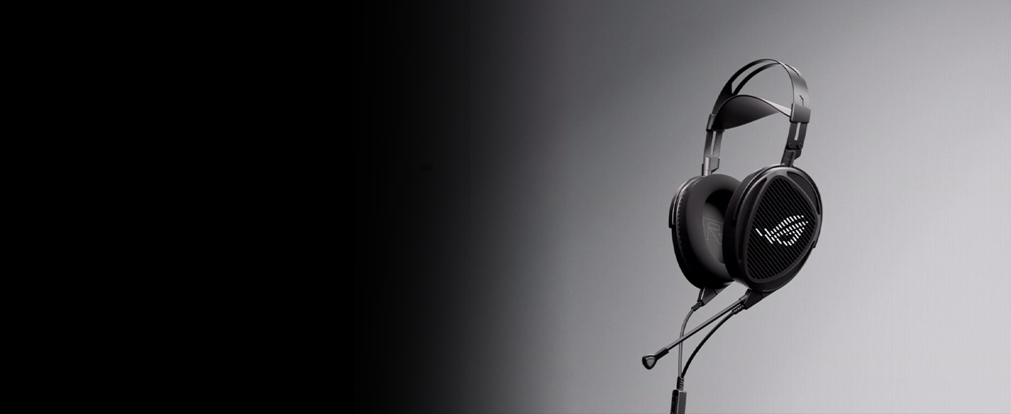 ASUS ROG Kithara Audiophile Open-Back Wired Headphones with Mic