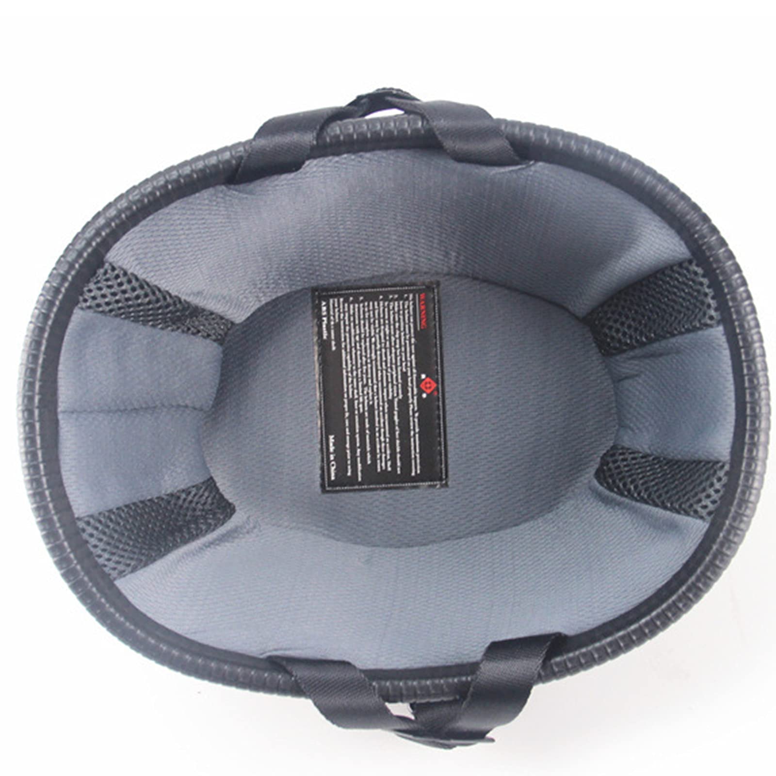 Casque Moto Jet Vintage Casque Mobylette Bols Casque Coupe-Vent Demi-Casque De Moto Braincap Rétro Casque De Pilote Certification DOT/ECE,Bright Black,S