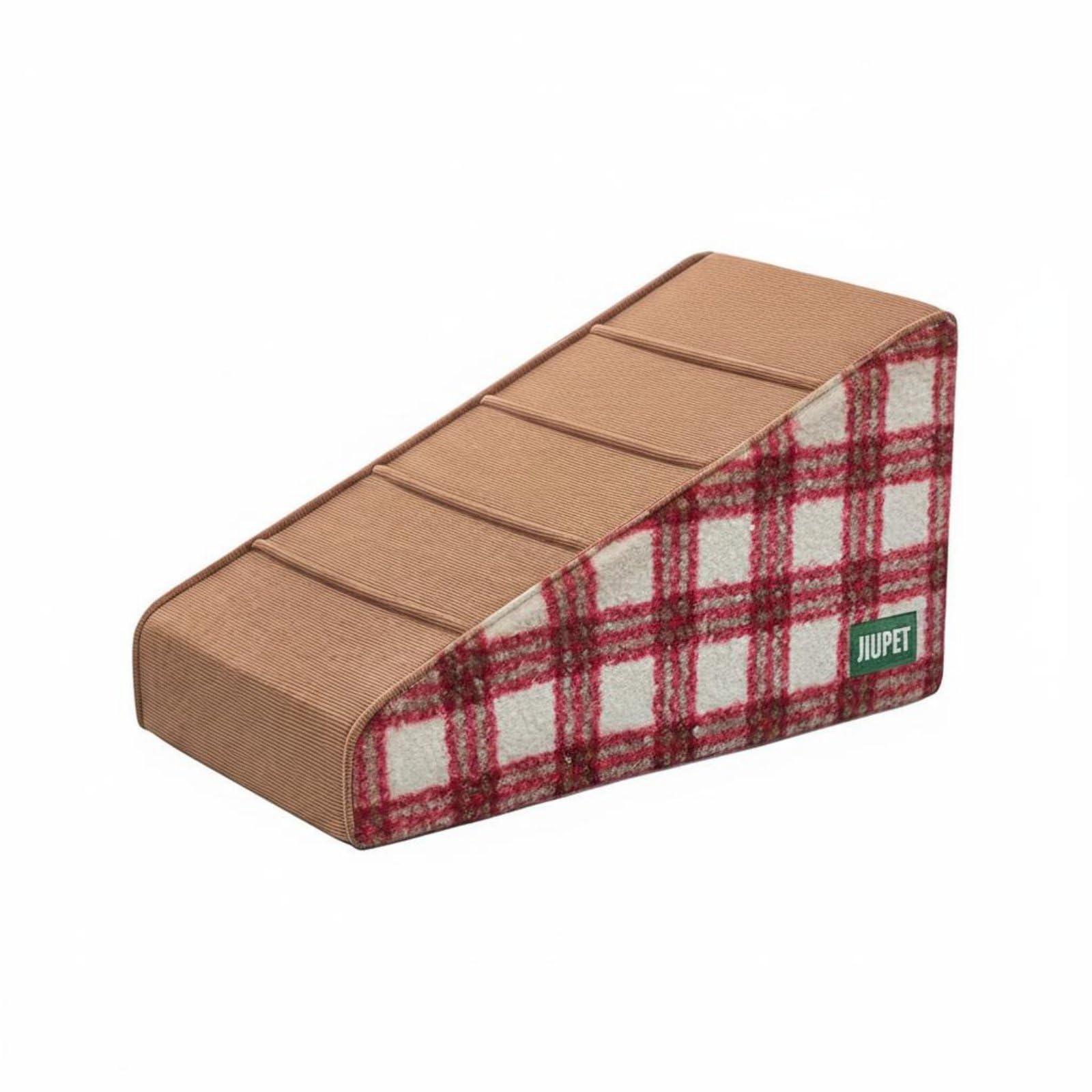 Rampa para perros con escalones antideslizantes y funda lavable