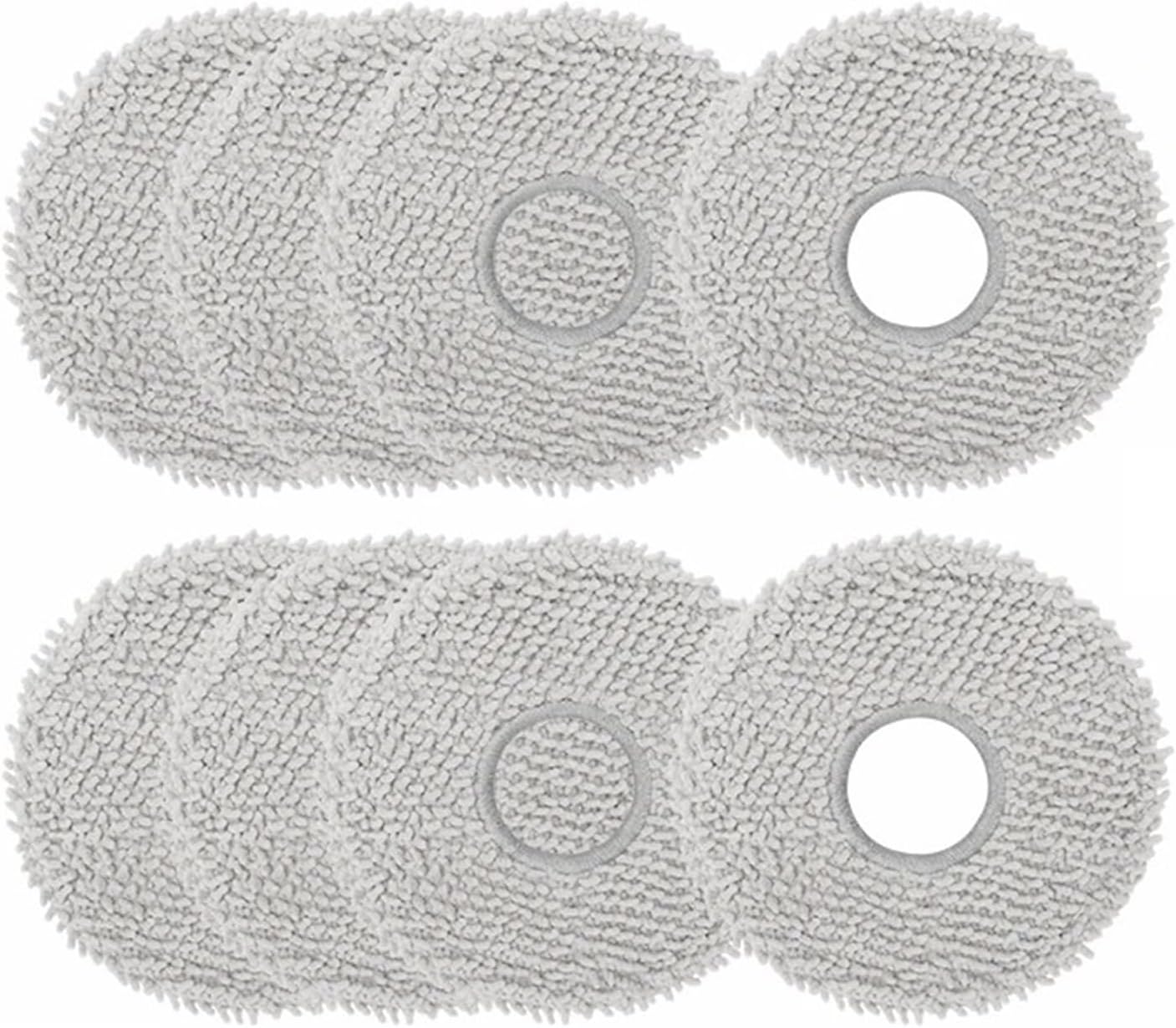Assembly Mop Cloth,Compatible for Eureka J12 Ultra,Robot Vacuums Accessory Part Vacuum Cleaner Parts(8pcs)
