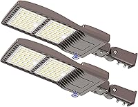 Vista 10 de Luz LED de Poste para Estacionamiento de 480V 320W con Montaje de Ajuste Deslizante, Luces LED Tipo Caja UL DLC Certificadas 44800LM 5000K Luces