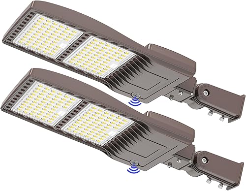 Miniatura 10 de Luz LED de Poste para Estacionamiento de 480V 320W con Montaje de Ajuste Deslizante, Luces LED Tipo Caja UL DLC Certificadas 44800LM 5000K Luces