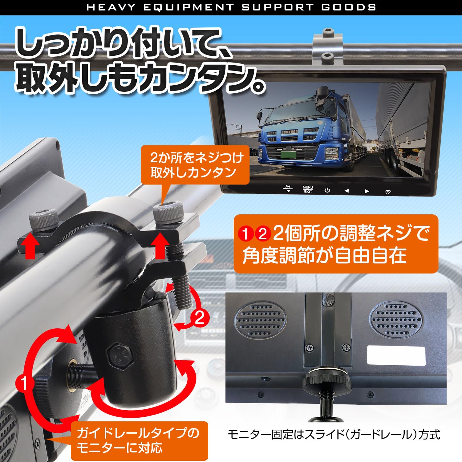 Amazon.co.jp: モニタースタンド ブラケット ポールマウントモニター