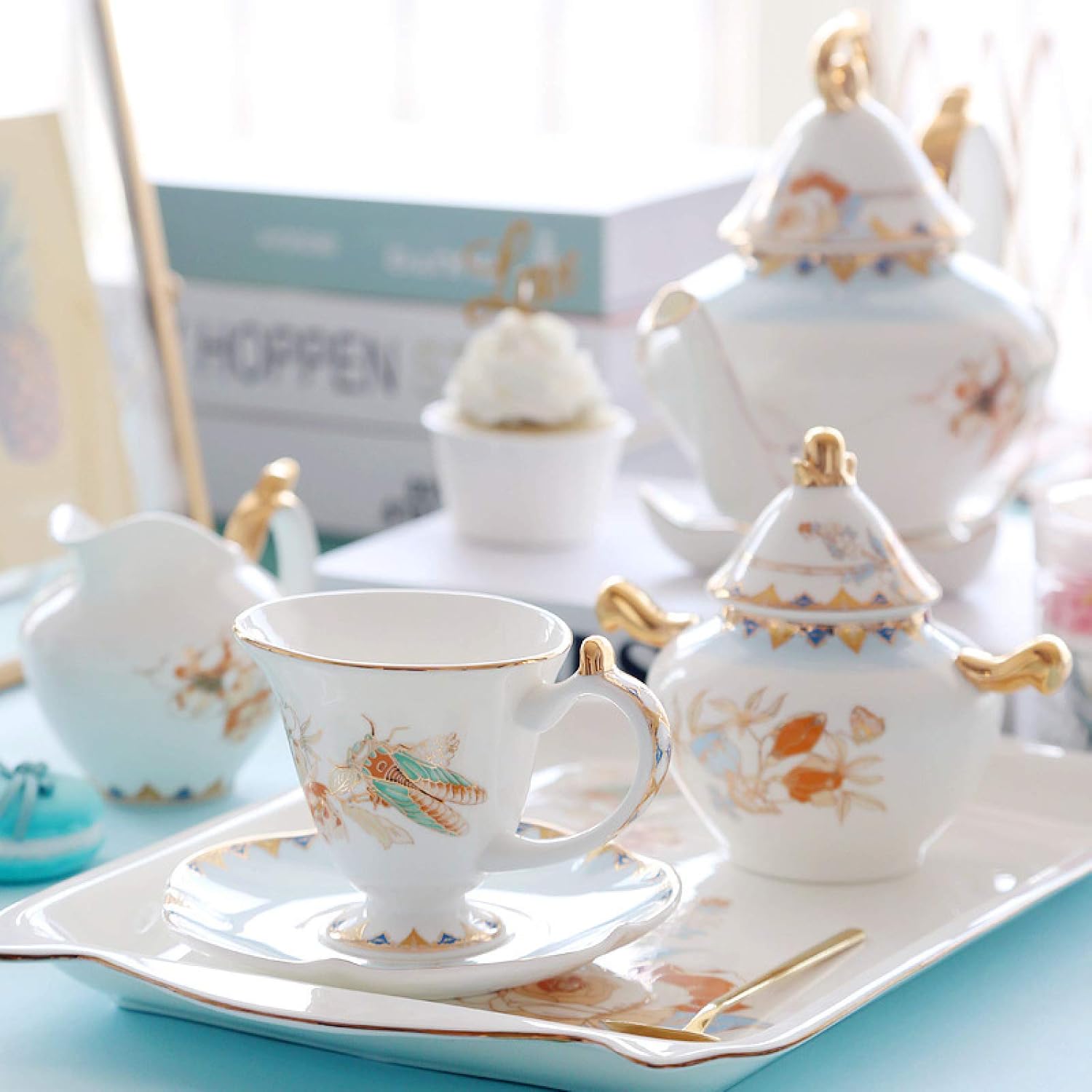 陶芸家 松田百合子 色絵 金彩コーヒーカップ 陶芸家 松田 百合子の公式