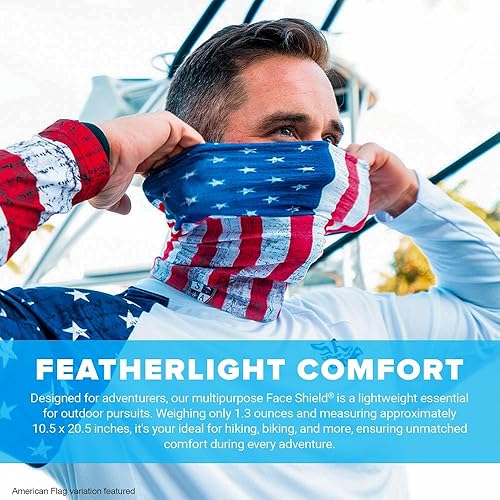 Miniatura 3 de S A Company Paquete de 5 Protectores Faciales UV  Polainas multiusos UV 30+ para el cuello, pasamontañas para adultos