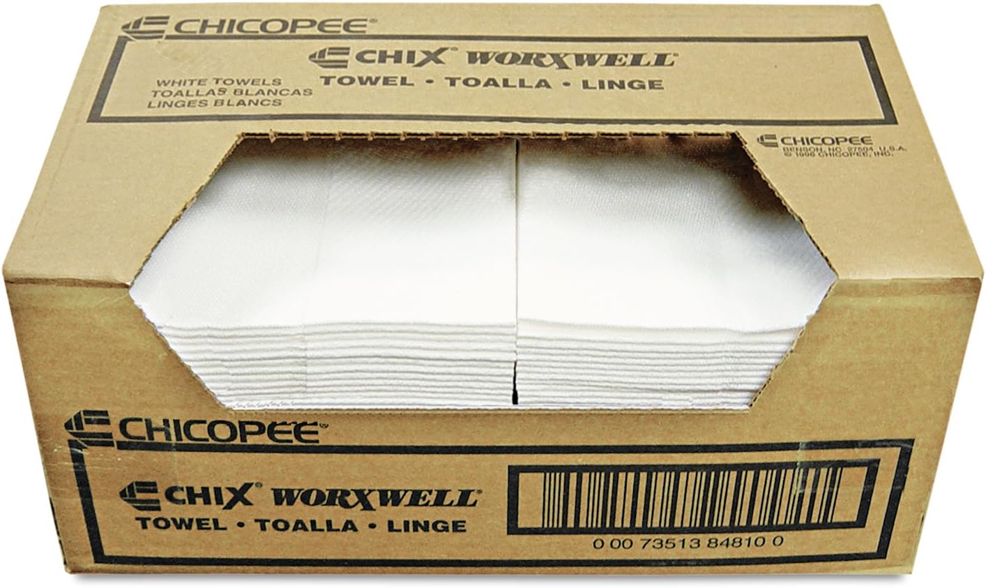 Chicopee 8481 15-Inch Length by 13-Inch Width Worxwell General Purpose Towel (Case of 100)