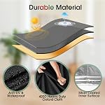 Deep Freezer Cover, Waterproof Dustproof Chest Freezer Cover, Freezer Covers for Outside 7.0 Cubic Feet Chest Freezer All Season Protection, Top with Zipper to Open(33"L X 22.5"W X 34"H)