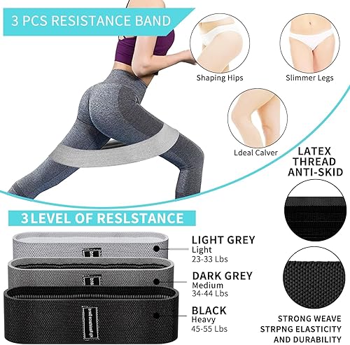 Miniatura 4 de Set de almohadillas para barra SINYWAY para sentadillas, 10 piezas, almohadillas de espuma para empujes de cadera, almohadilla para barra de Negro