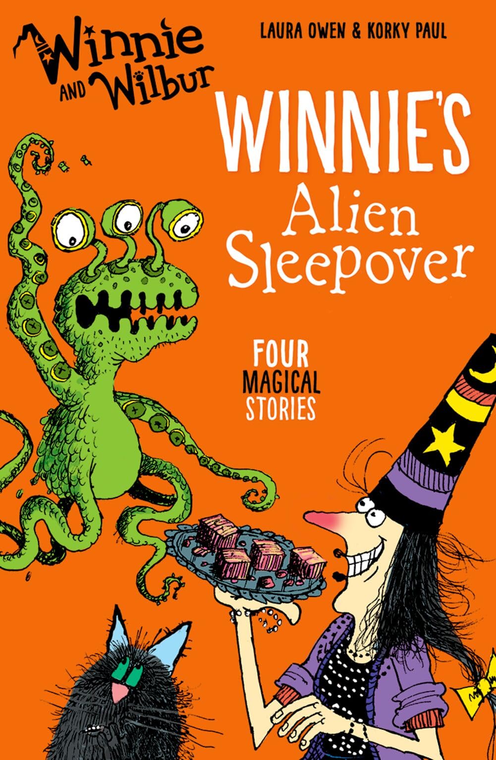 Winnie and Wilbur Winnies Alien Sleepover by Laura Owen PAPERBACK 9780192748492
